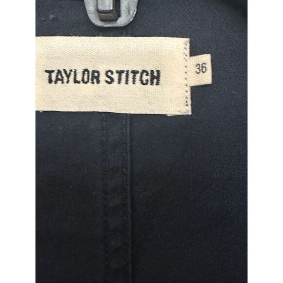 TAYLOR STICH The Ojai Jacket in Organic Navy Foundation Twill  Size: S - Picture 5 of 7